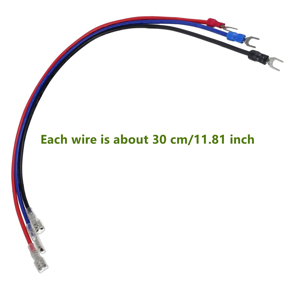 3D Printer Power Inlet Module Plug with Fuse & 18 AWG Extension Cable