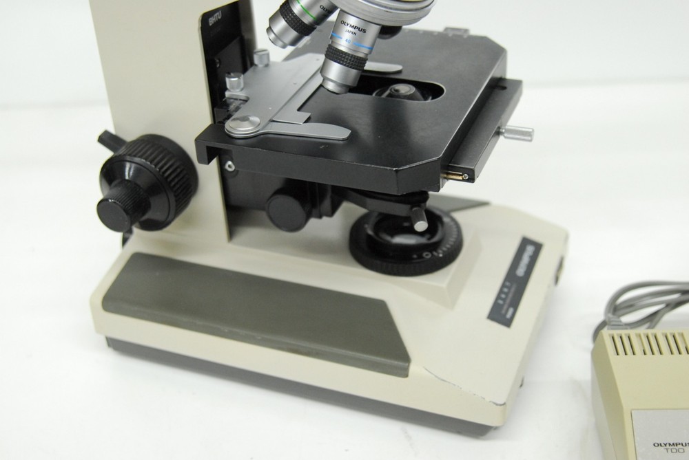 Olympus BH-2 BHUT Dual Viewing Teaching Microscope W/ D Plan Objectives