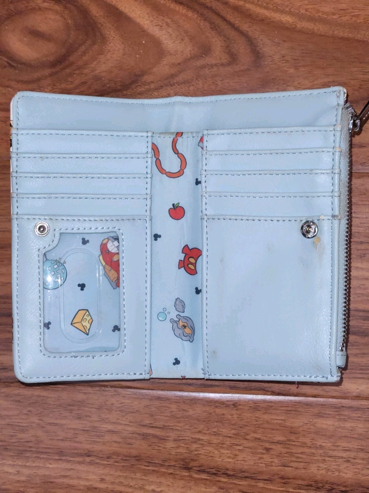 Disney MICKEY & MINNIE'S RUNAWAY RAILWAY Loungefly Bifold Wallet