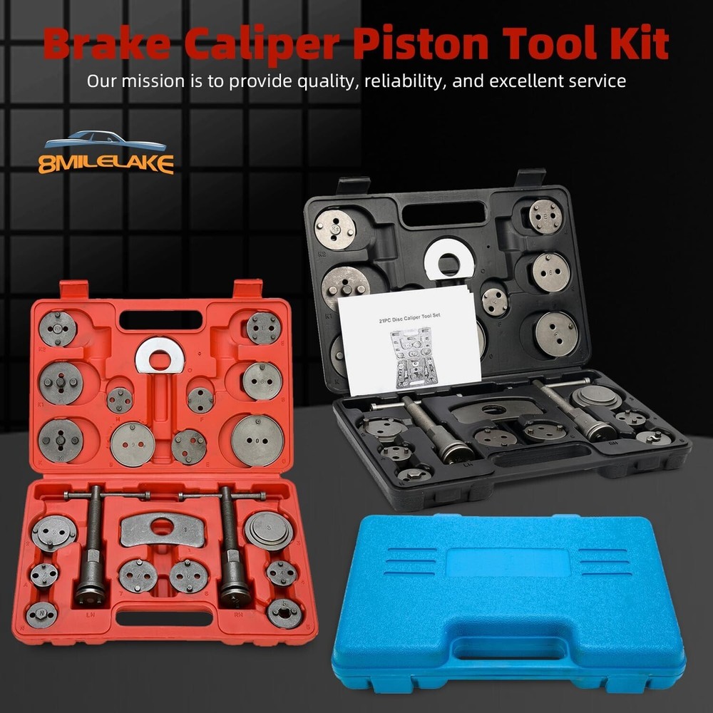 24 Pack Disc Brake Caliper Compressor Wind Back Tool Set Professional Tools Kit