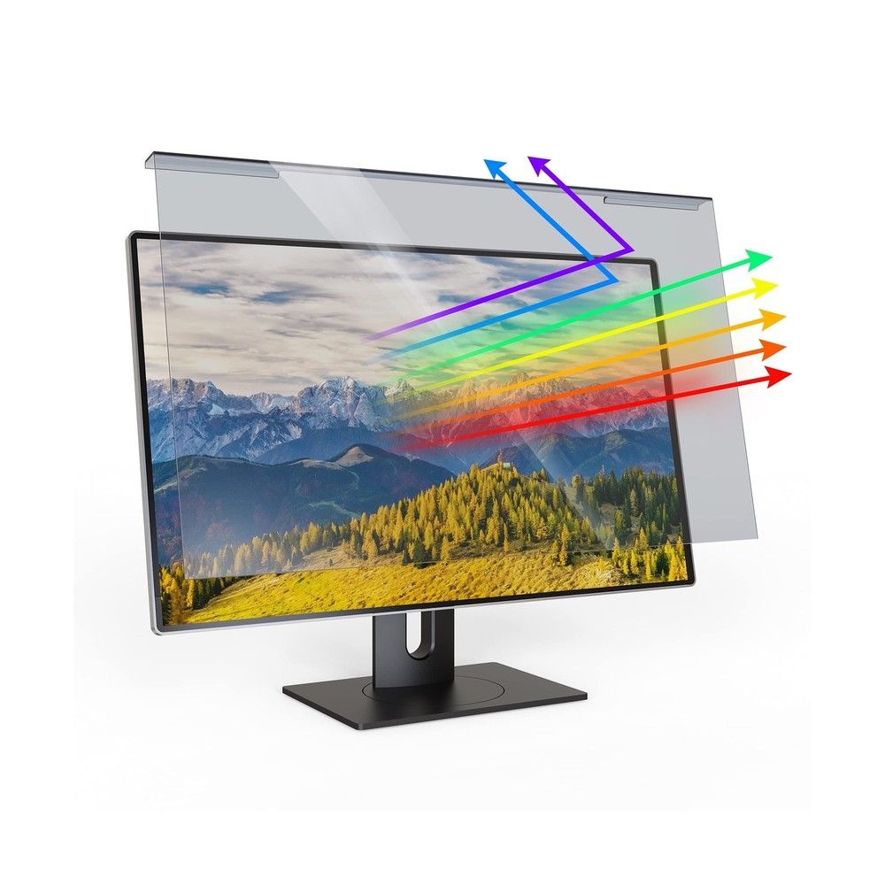 24 Inch Diagonal Blue Light Screen Protector, Blocks Harmful Blue Light and A...