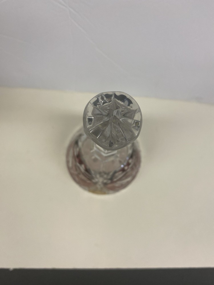 Crystal Ruby Red German Bleikristall Bell