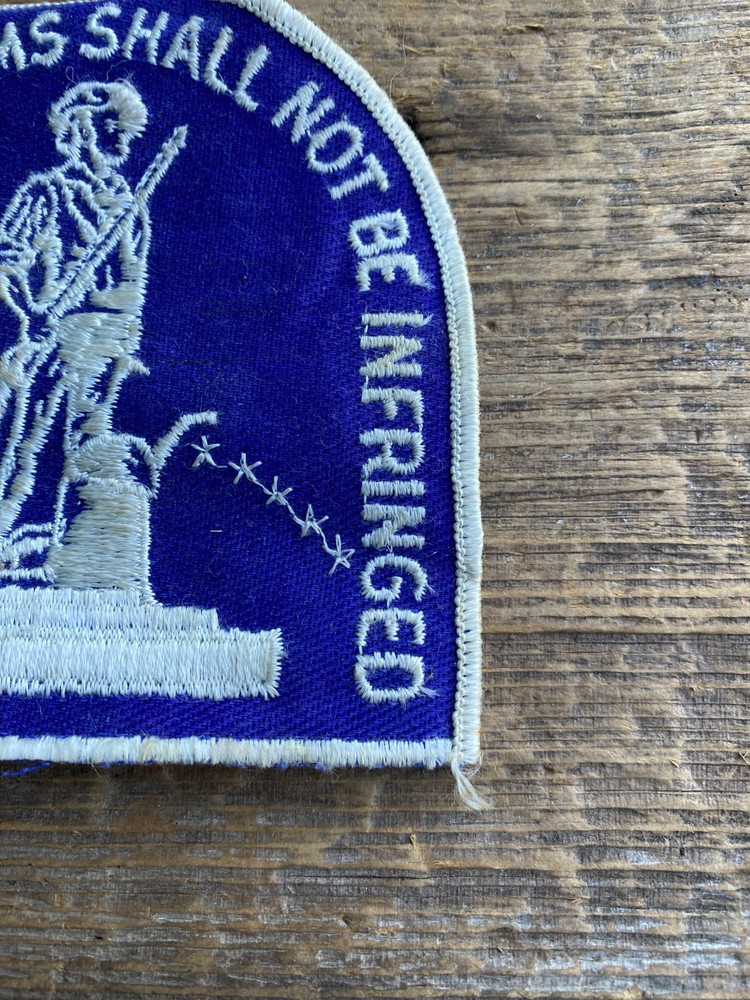 2ND AMENDMENT "TO KEEP AND BEAR ARMS SHALL NOT BE INFRINGED" Patch Hook and Loop