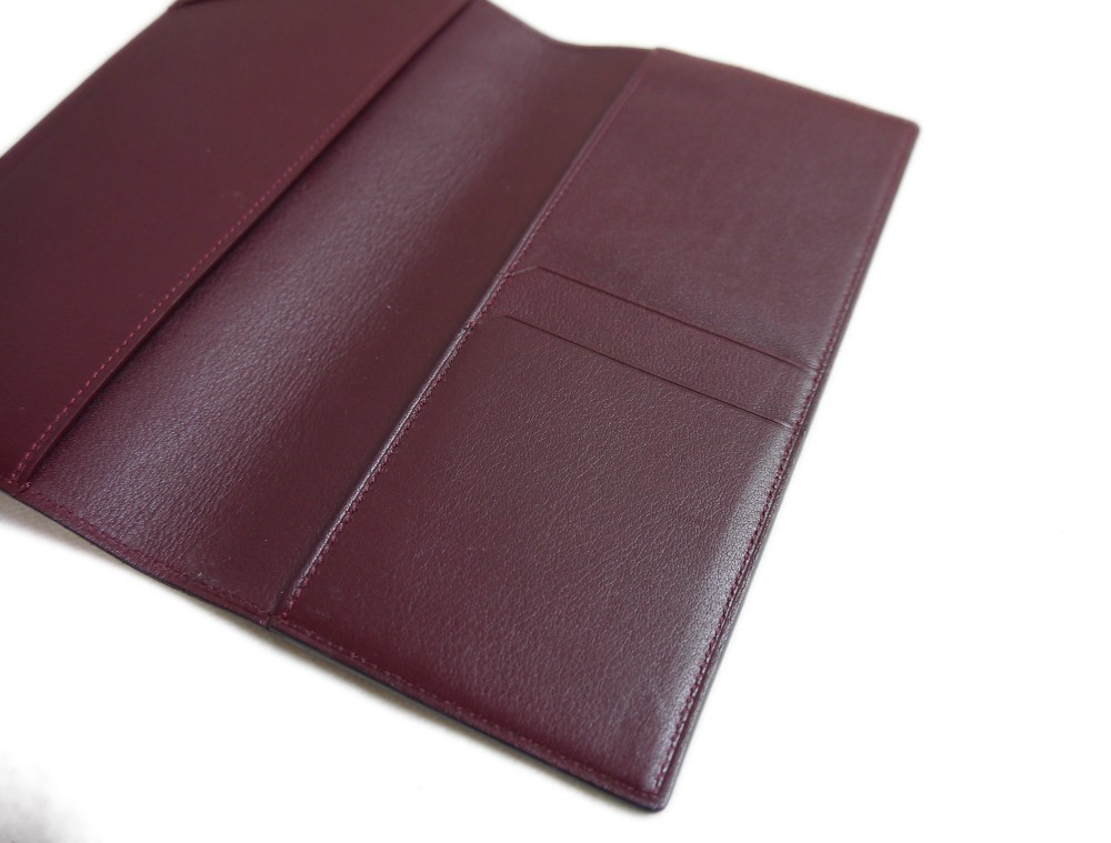 Authentic Cartier Notebook cover Leather #5245