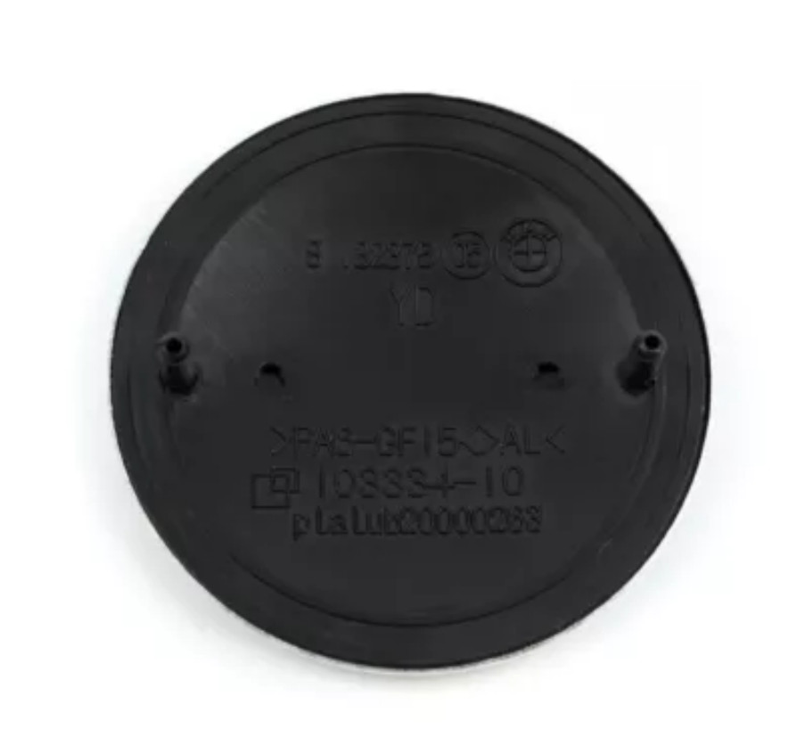 2 Set Front Hood+Rear Trunk (82mm+74mm) BMW Badge L-ogo Emblem OEM 51148132375