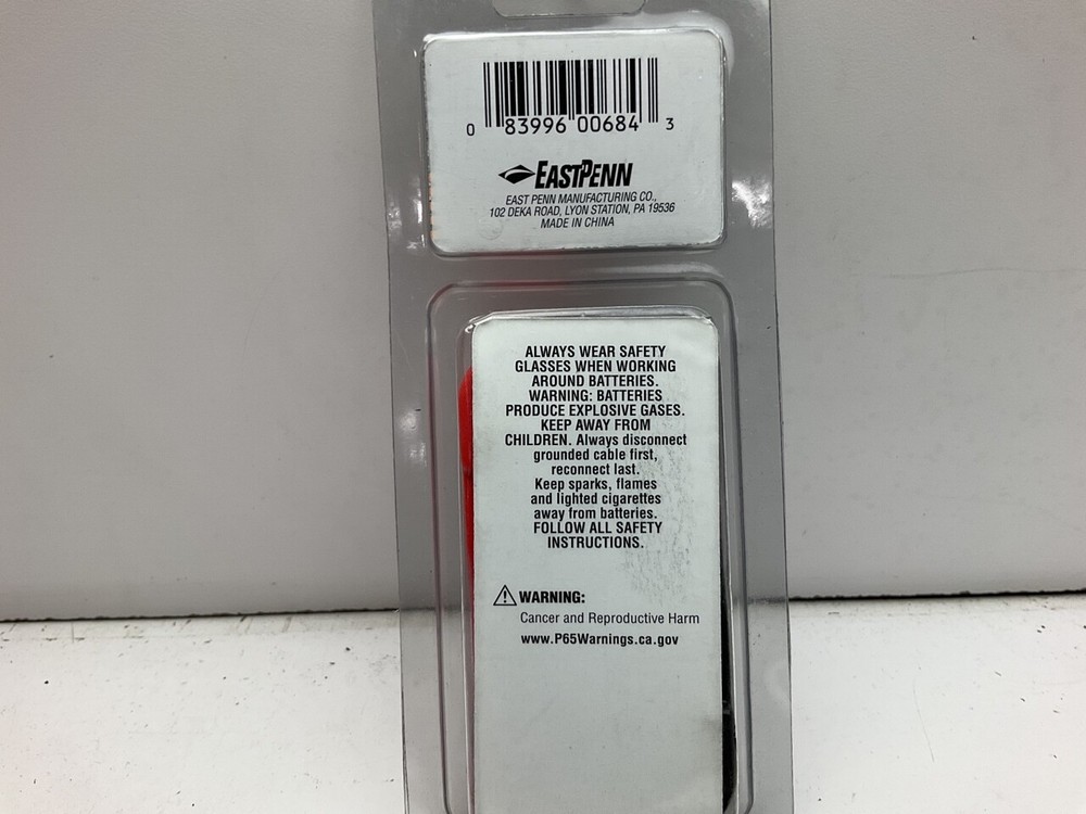 Deka 00684 Straight Terminal Protector Boot Kit For 4-6 AWG Cable