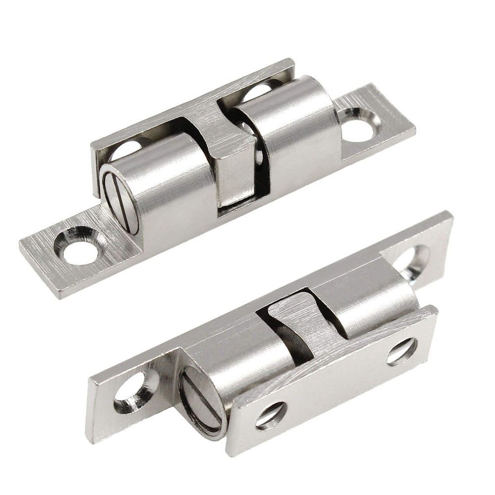 6Pcs 2"/ 50mm Double Ball Tension Roller Catch Latch Solid Brass Hardware Fit...
