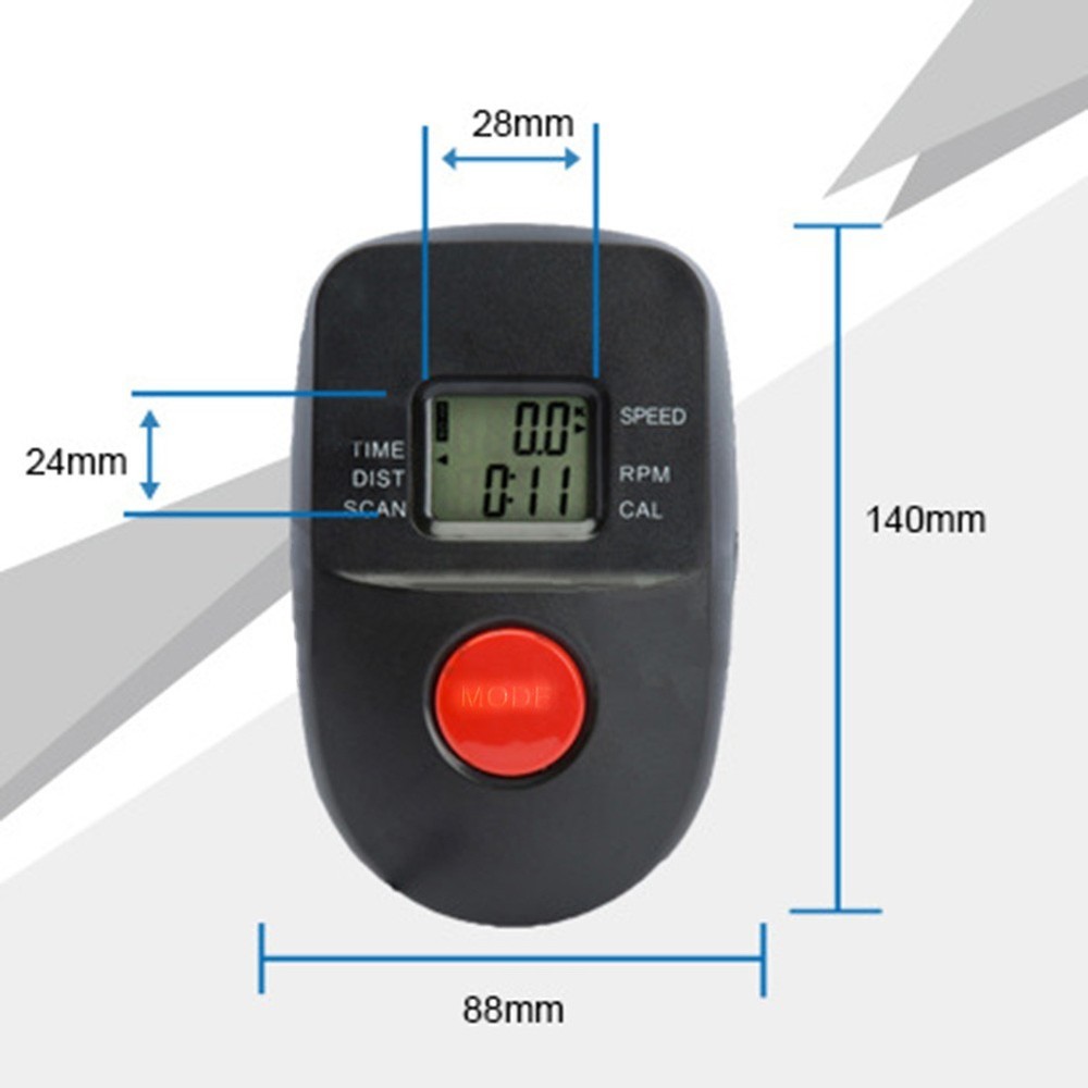 Sporting Goods Walking Machine Abdominal Machine Exercise Bike Speedometer