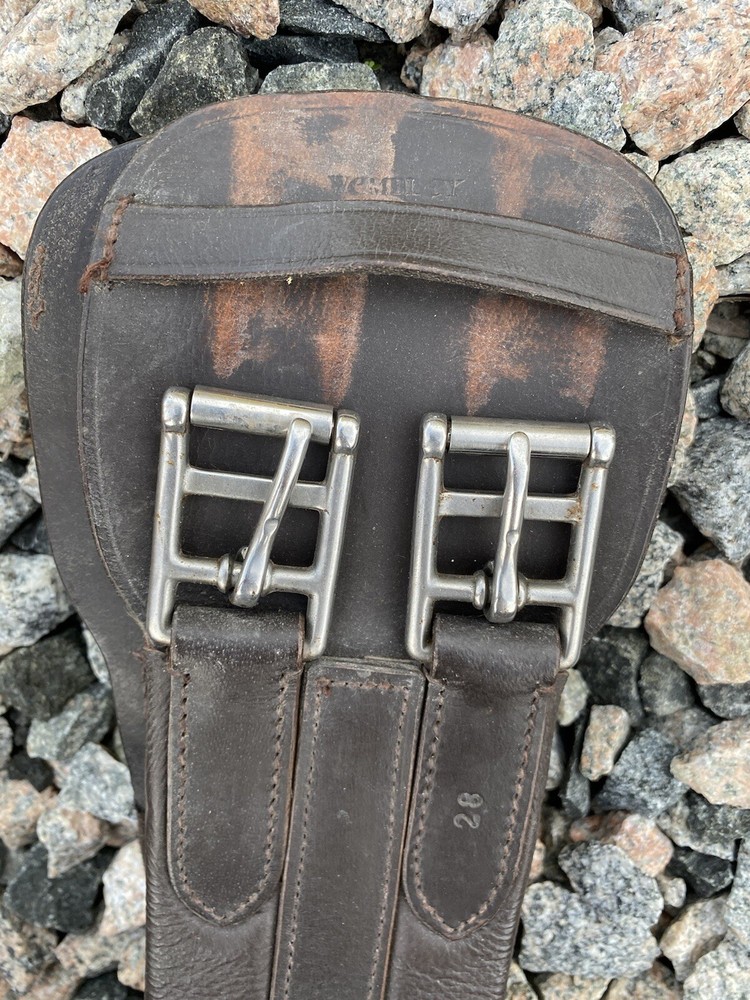 28” Wembey Cushioned girth - Brown