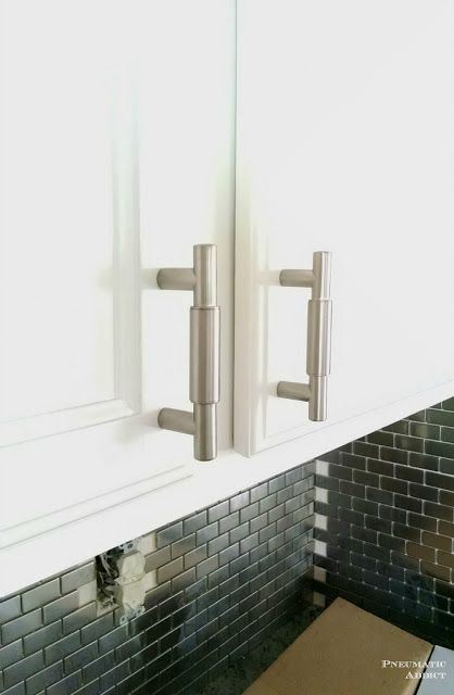 3" Modern Metal Pull Stainless Finish