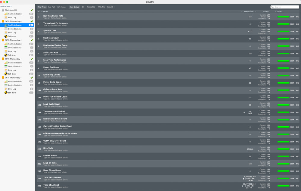 OWC Thunderbay 4 16TB Thunderbolt 3 RAID 5 Array ( 4 X 4TB )