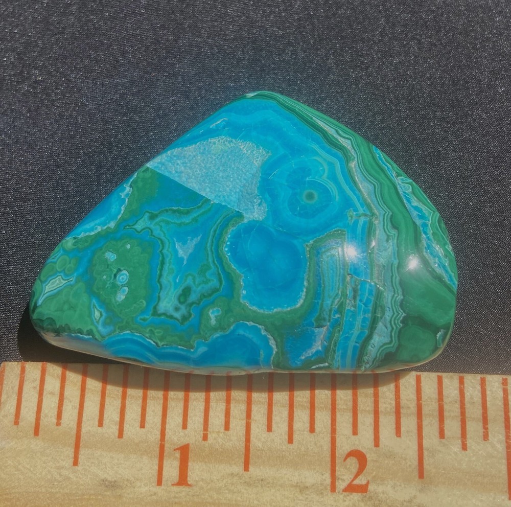 Mala-Chula (Botryoidal Malachite Chrysocolla) Specimen 80 grams - 2.8 Oz Congo