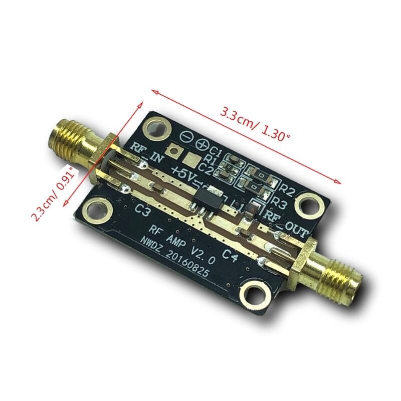 High Linearity Low Noise Amplifier Module 0.05-4GHZ LNA Ham High