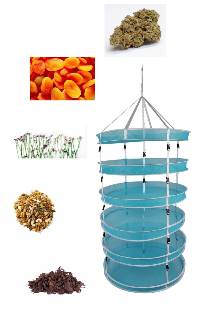 THEPROTECTOR Drying Rack Net 3FT＋3FT 6 Layer Scale Included Racks Assembled