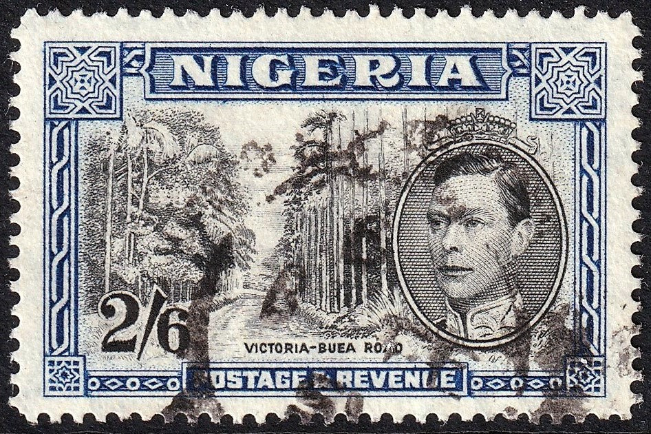 Nigeria SG58b 2/6 perf 14 used