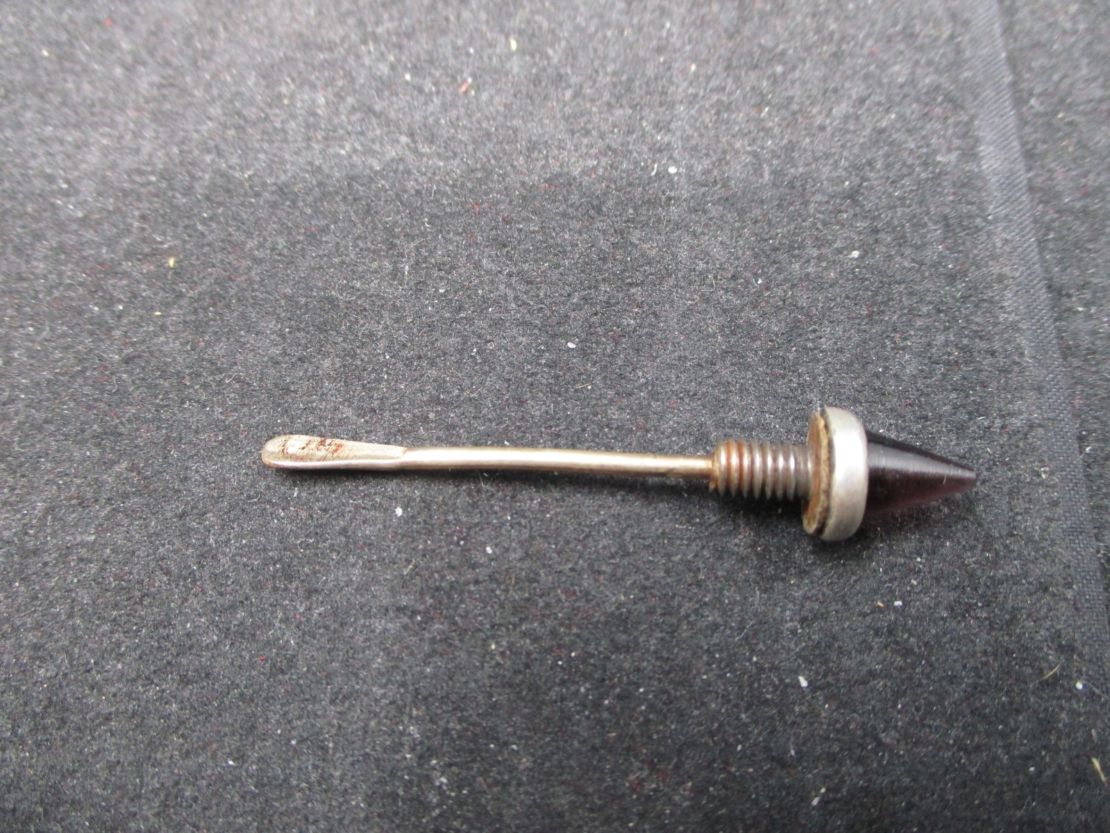 VIntage ORMEX Sterling Silver Scent - Perfume Bottle W/ Daiber Violin Shape