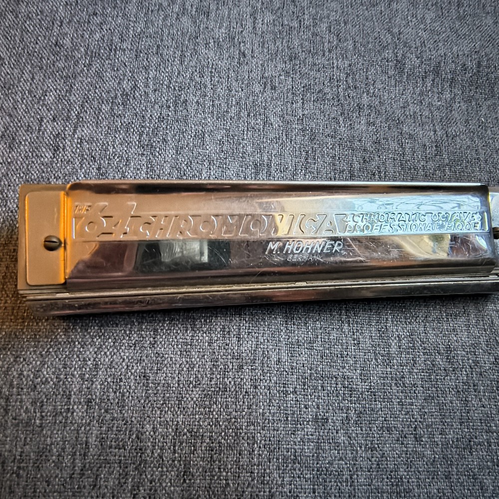 Vintage Hohner 64 Chromonica 4 octave Harmonica Instrument