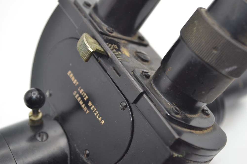 TRIPLE VISION LEITZ MICROSCOPE HEAD VINTAGE