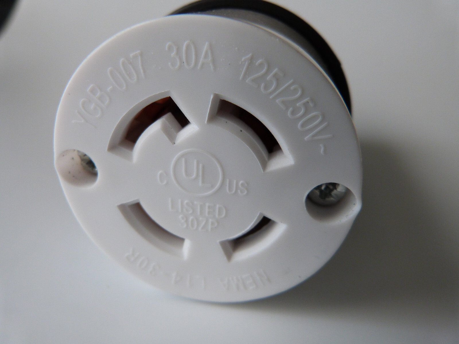 L14-30 Locking Female Generator Plug 30A 125/250V (L14-30C) UL Listed