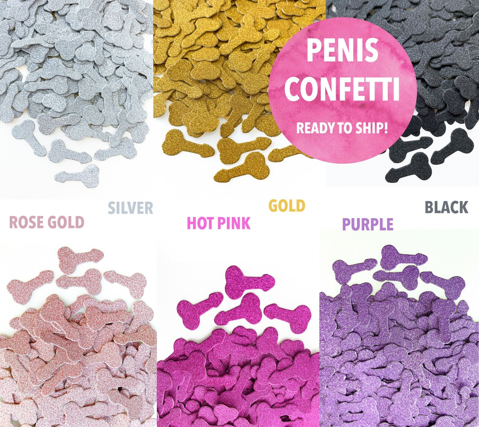 Bachelorette Party Penis Confetti Glitter Party Supplies Party Favor Decorations