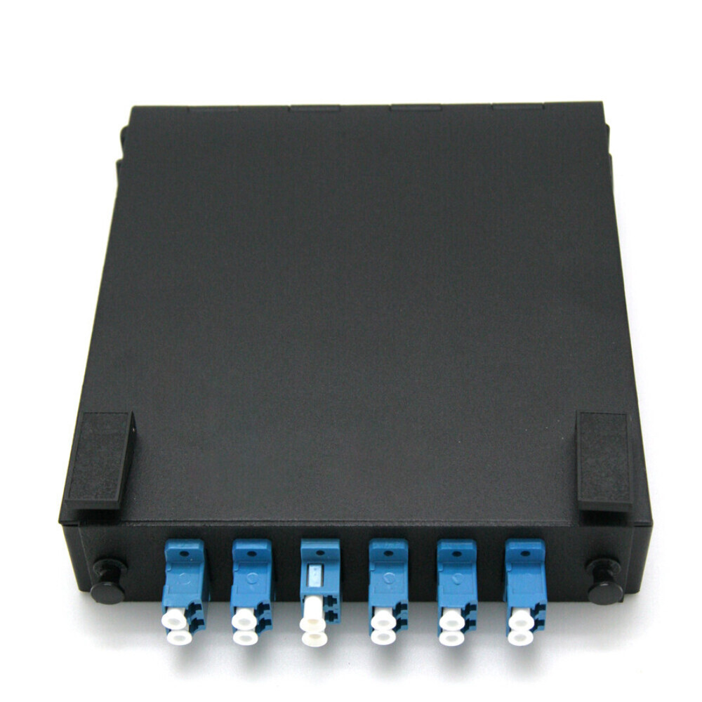 12 Port Duplex LC SM Mini Wall Mount Fiber Panel