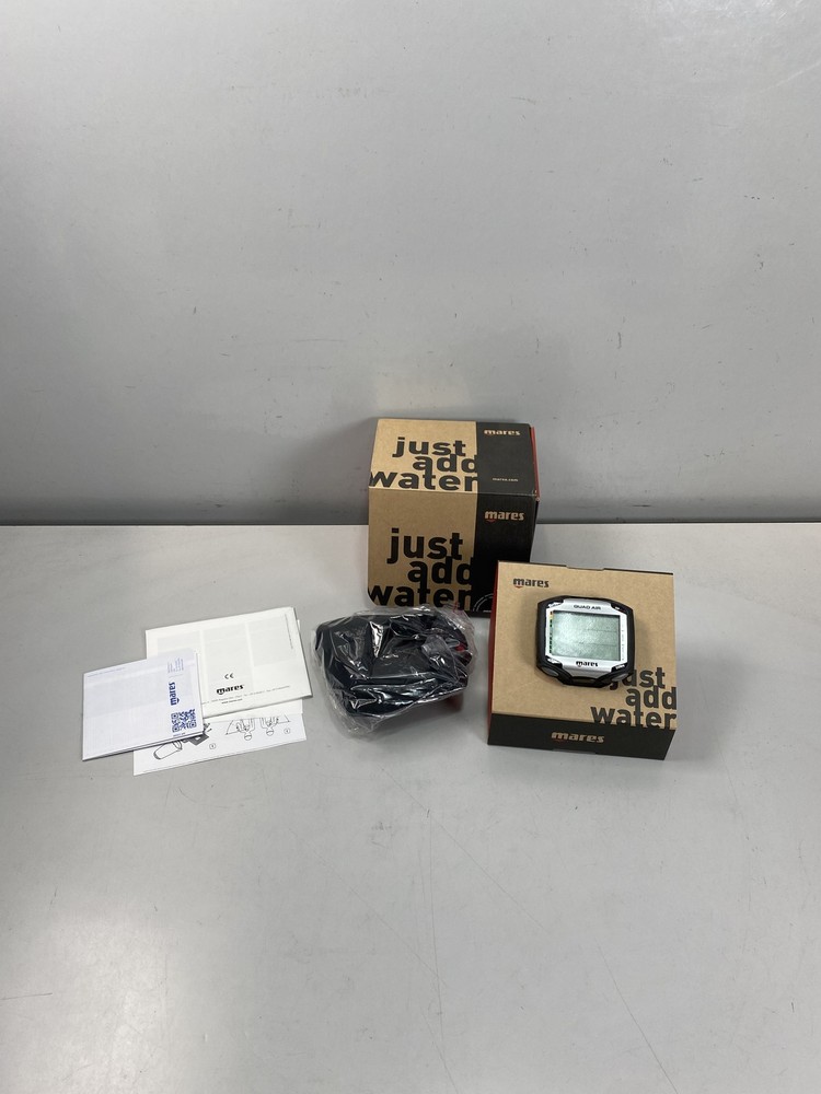Mares Quad Air Wrist Dive Computer - Black