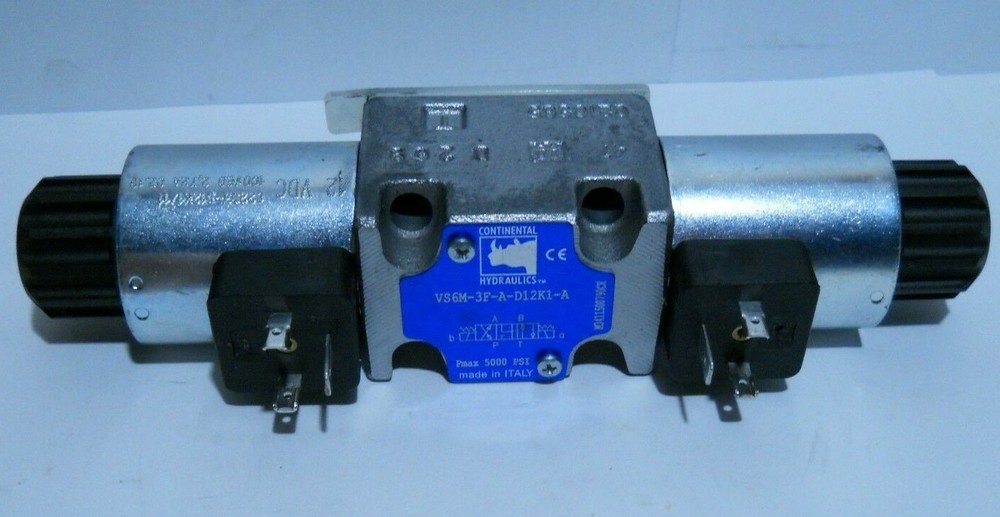 Continental Hydraulics VS6M-3F-A-D12K1-A Directional Control Valve