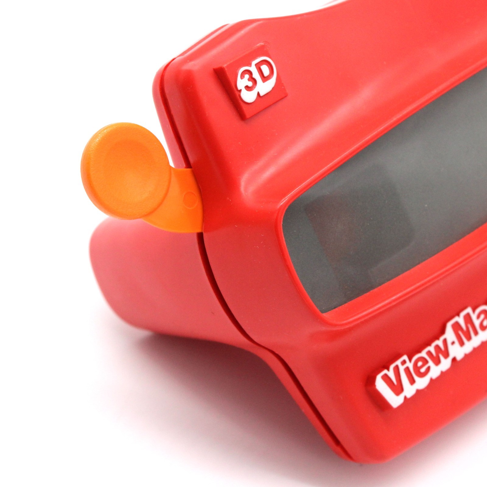 Viewmaster Viewer Red Model L Orange Lever View-Master Toy Made in USA