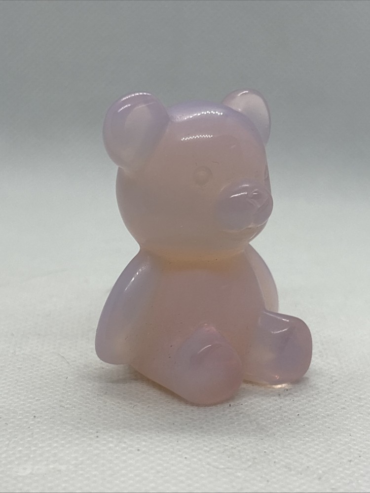 Pink Opalite Teddy Bear