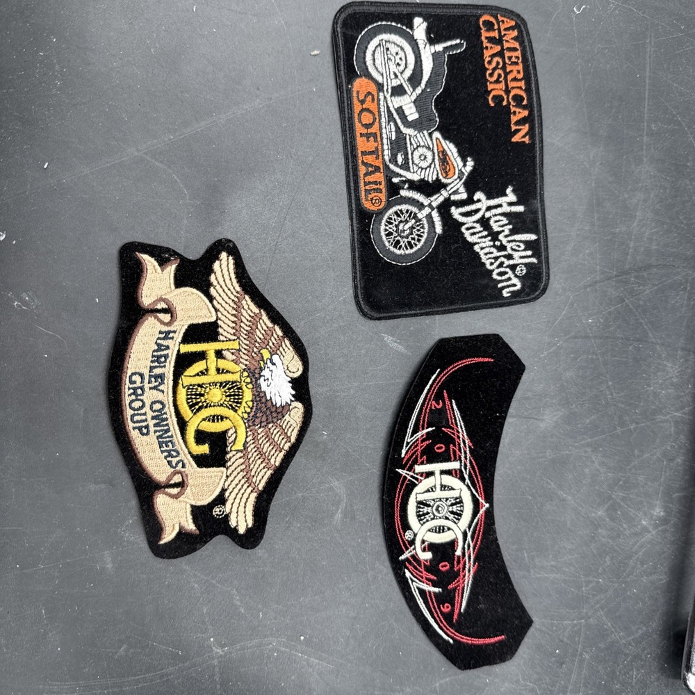 Harley Davidson patches