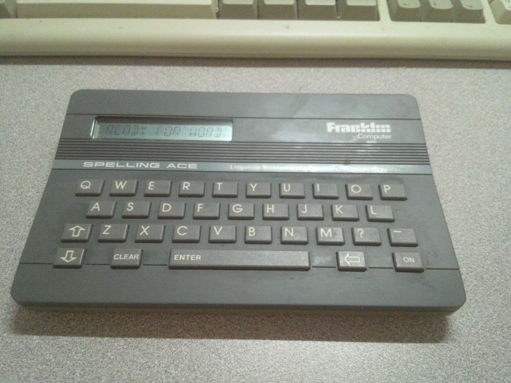 Franklin Computer Spelling Ace Second Edition SA-98 Electronic Speller