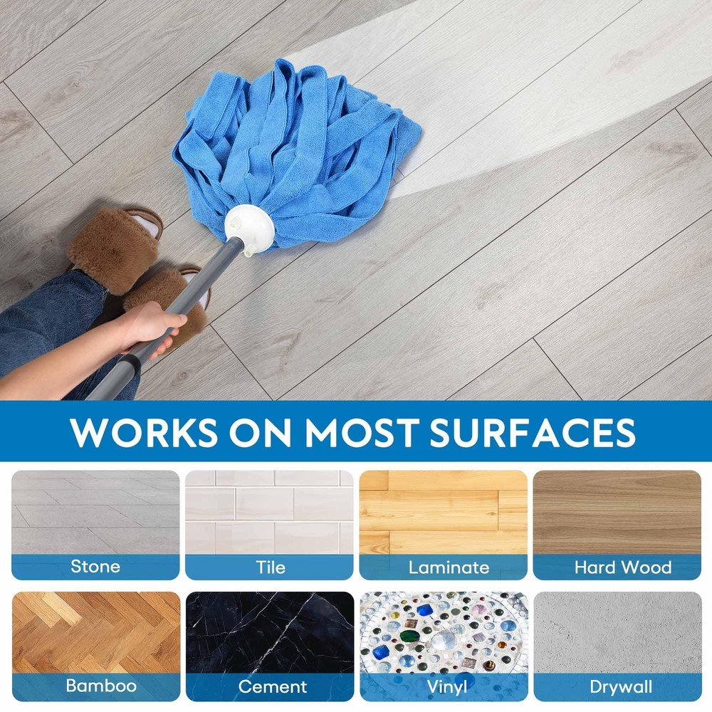 Matthew Microfiber Cloth Mop Compatible with Ceda Microfiber Cloth ... Fast Ship