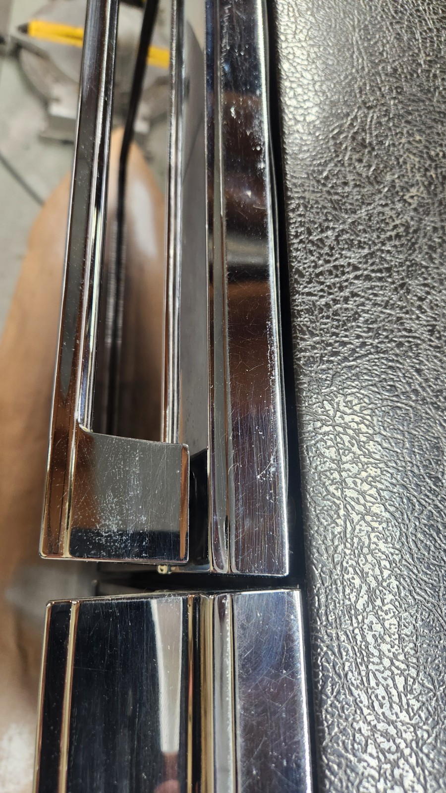 Chrome Amana Radarange Touchmatic Microwave RR-820 Very clean, orig box WORKS!