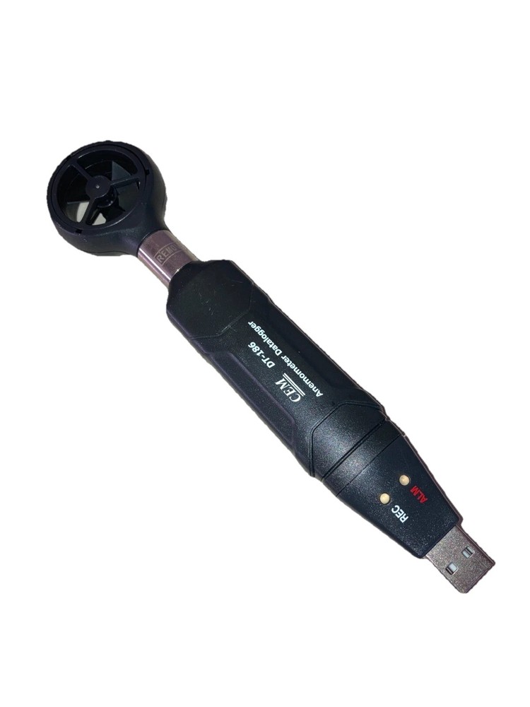 CEM DT-186 Single Direction Anemometer Datalogger - Used