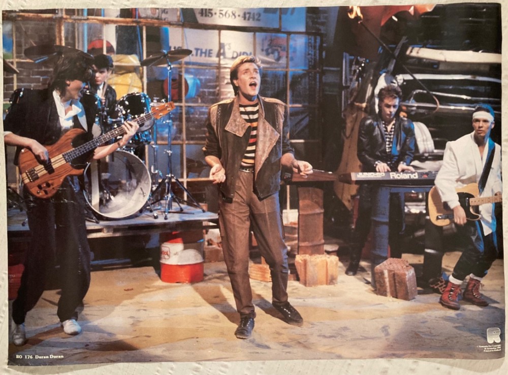 Duran Duran 1984 Poster Zamania Holland