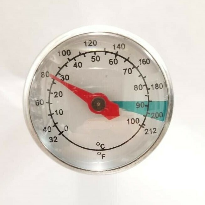 Hot beverage thermometer