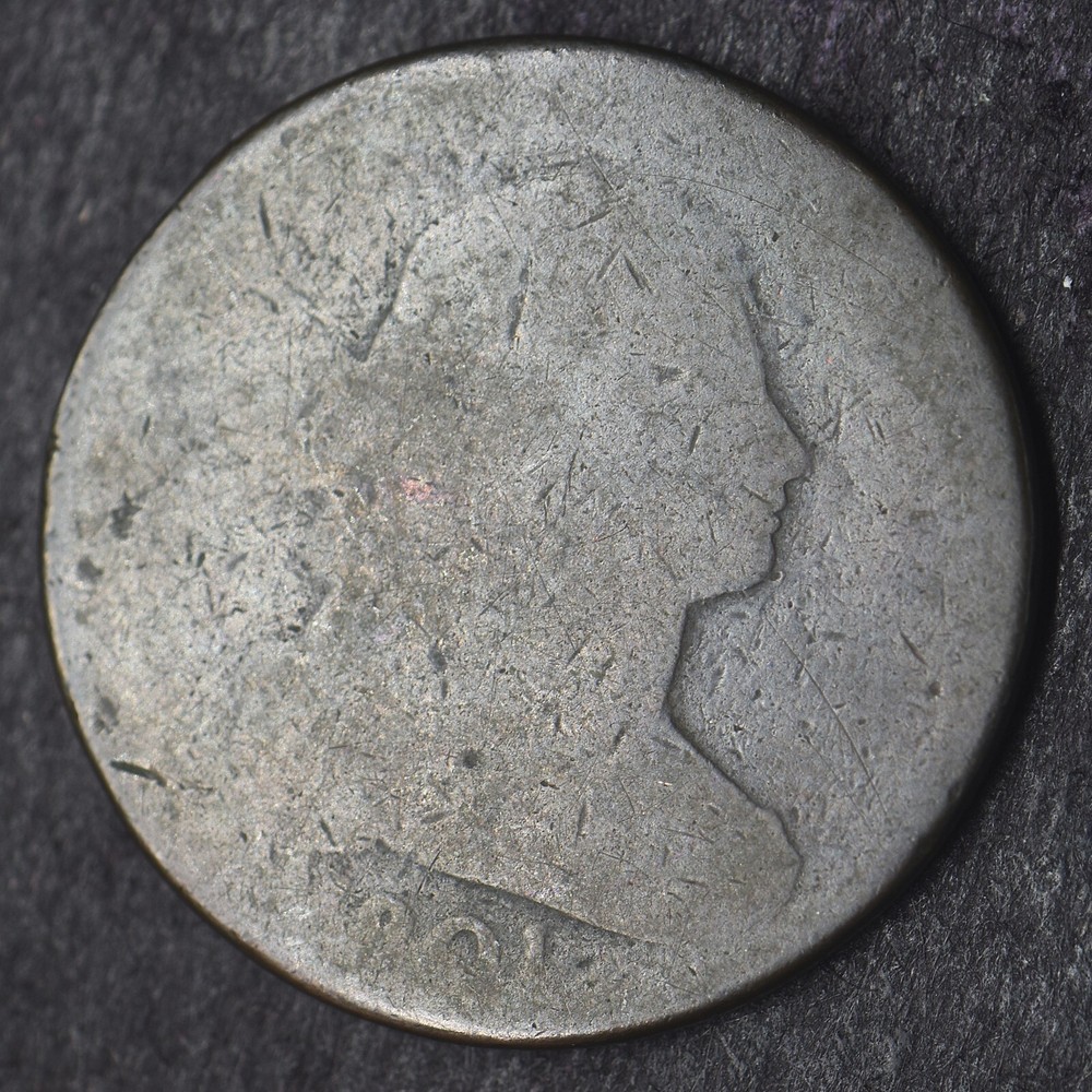 1801 "3 Errors" Draped Bust Large Cent 1C - COINGIANTS -