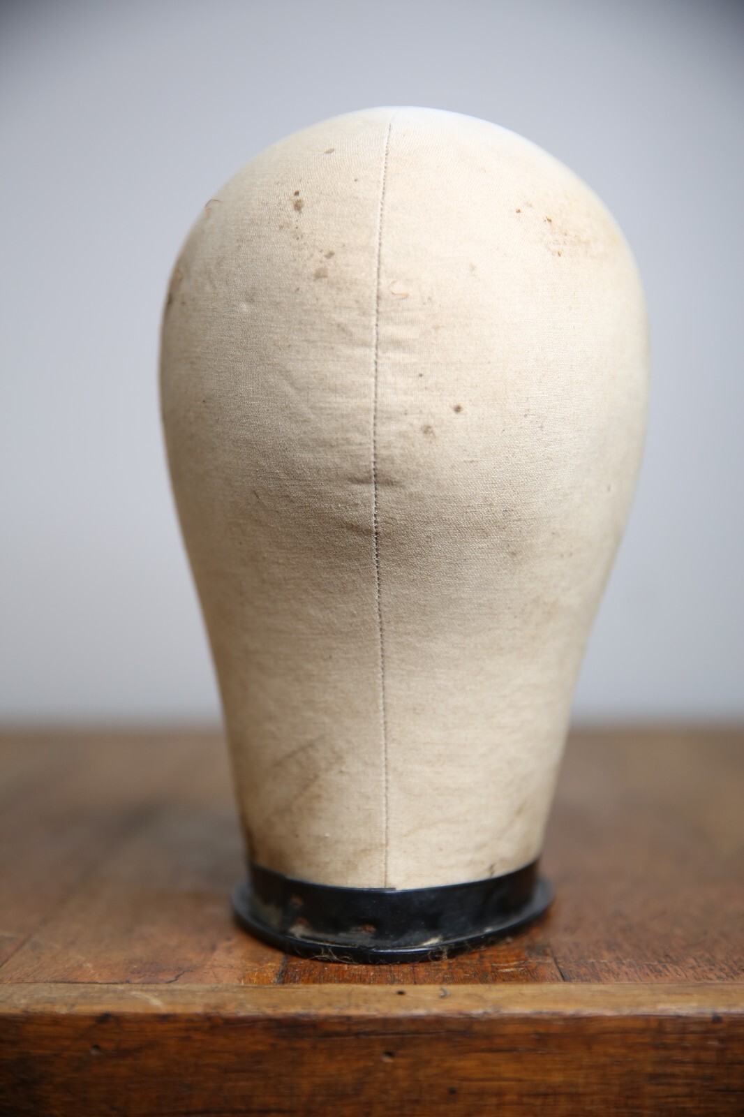 Vintage Mannequin Head Bust Store Counter Hat Display Stand antique