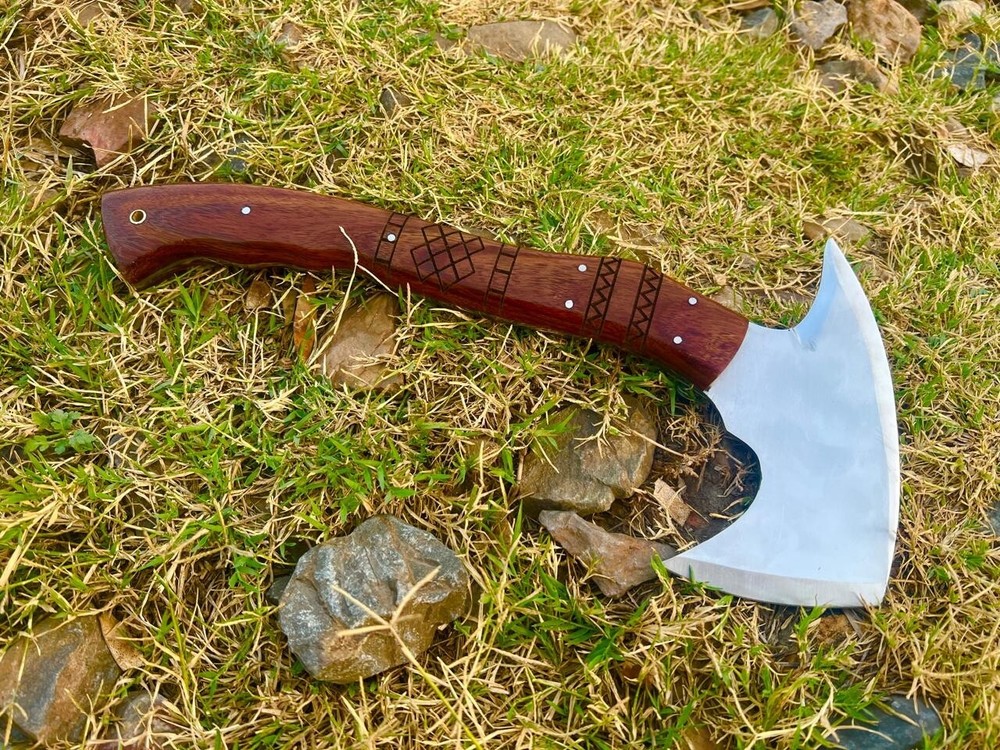 Custom Tomahawk Axe – Throwing Axe Viking Handmade Carbon Steel Tactical