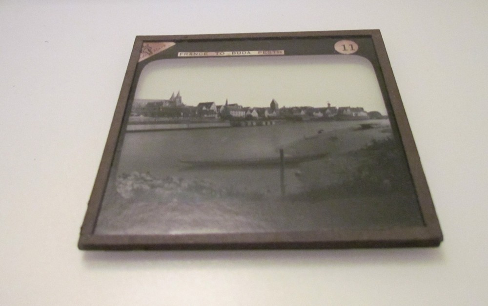 Glass Magic Lantern Slide ULM C1890 GERMANY