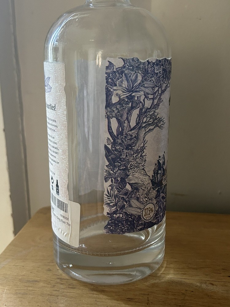 Empty Rum Bottle Pirates Grog