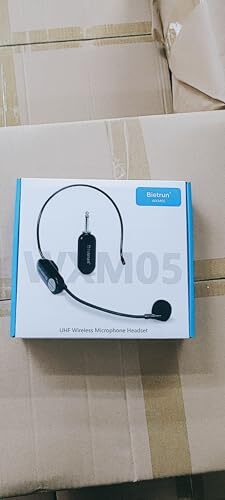 Wireless Microphone Headset With 1/4''plug 165ft Range Uhf Wireless Headset Mic