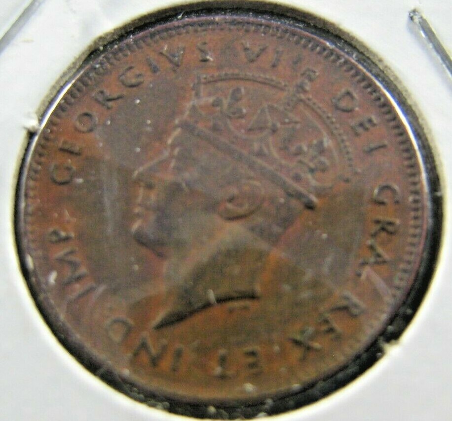 NEWFOUNDLAND 1947  -  1 CENT   COIN    (skw8)