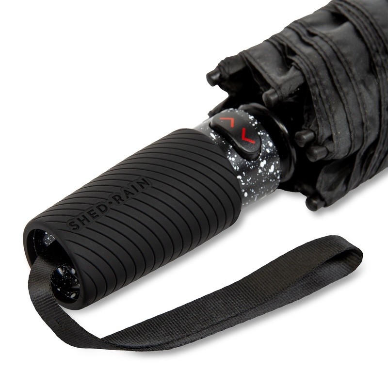 Windproof Compact Umbrella Auto Open Close Vented Canopy 75MPH Wind Resistant US