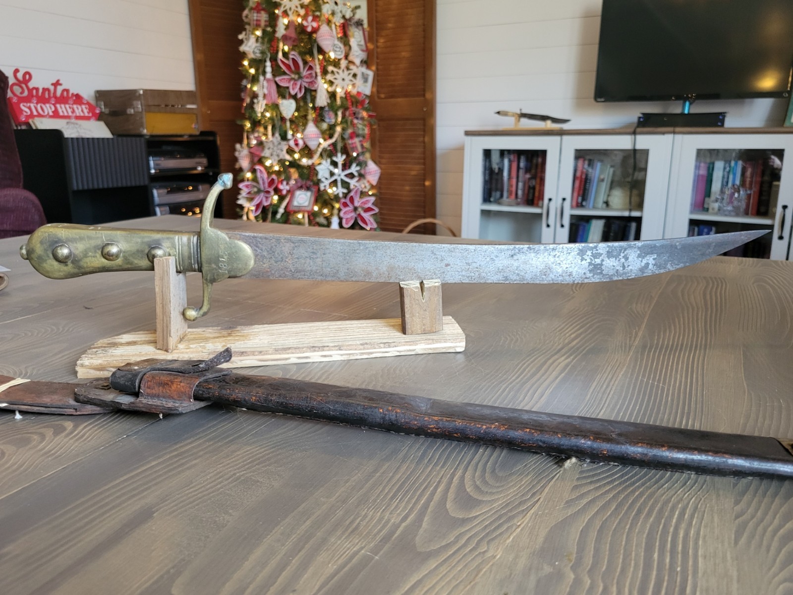 Napoleonic War German or French Short Sword Dated 1815