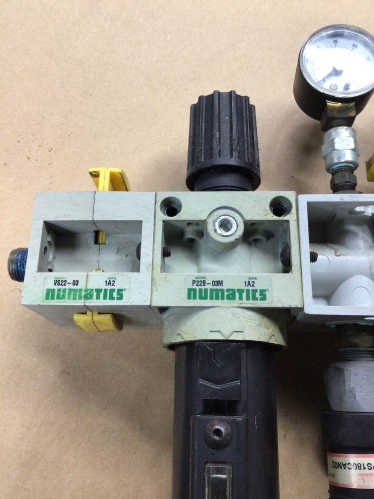 Numatics 1" Filter Regulater Assembly #4002F112PR6