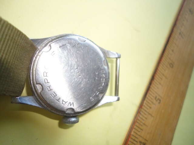 G.I. WRISTWATCH, RUNS WELL, FLORA BRAND