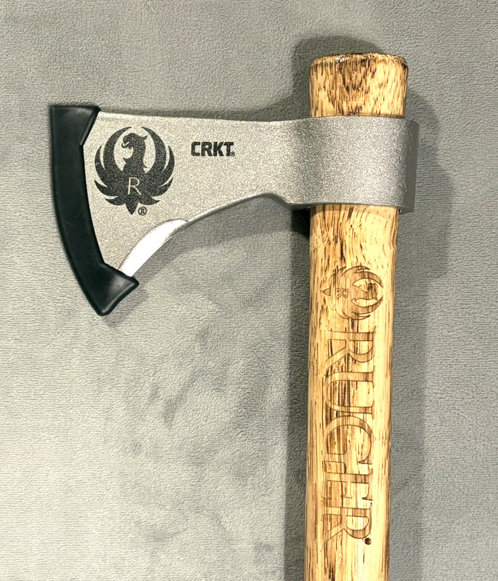 CRKT Woods Nobo T-hawk Axe: Exclusive Ruger Special Edition 21565 NIB