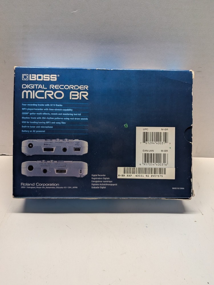 BOSS Micro BR Digital Recording Interface
