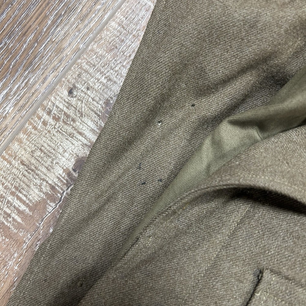 WWII - Korean War Era U.S. Army Personal Effects Duffle Bag Uniform Ike Jacket